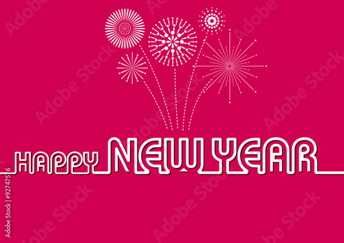 Happy New Year Greeting Car...