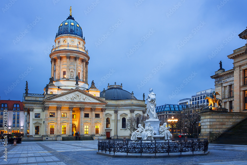 Gendarmenmarkt square in Berlin, Germany