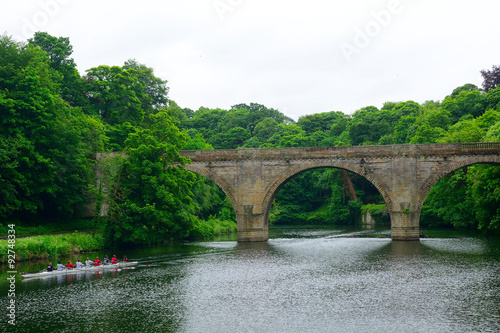 Bridge on River Wear, Durham, England © nyiragongo