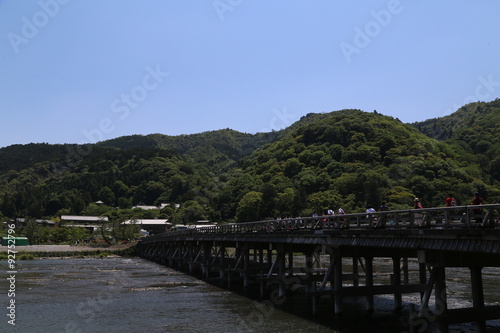 渡月橋　嵐山 © akty