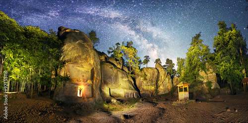 Rocks Dobush night photo