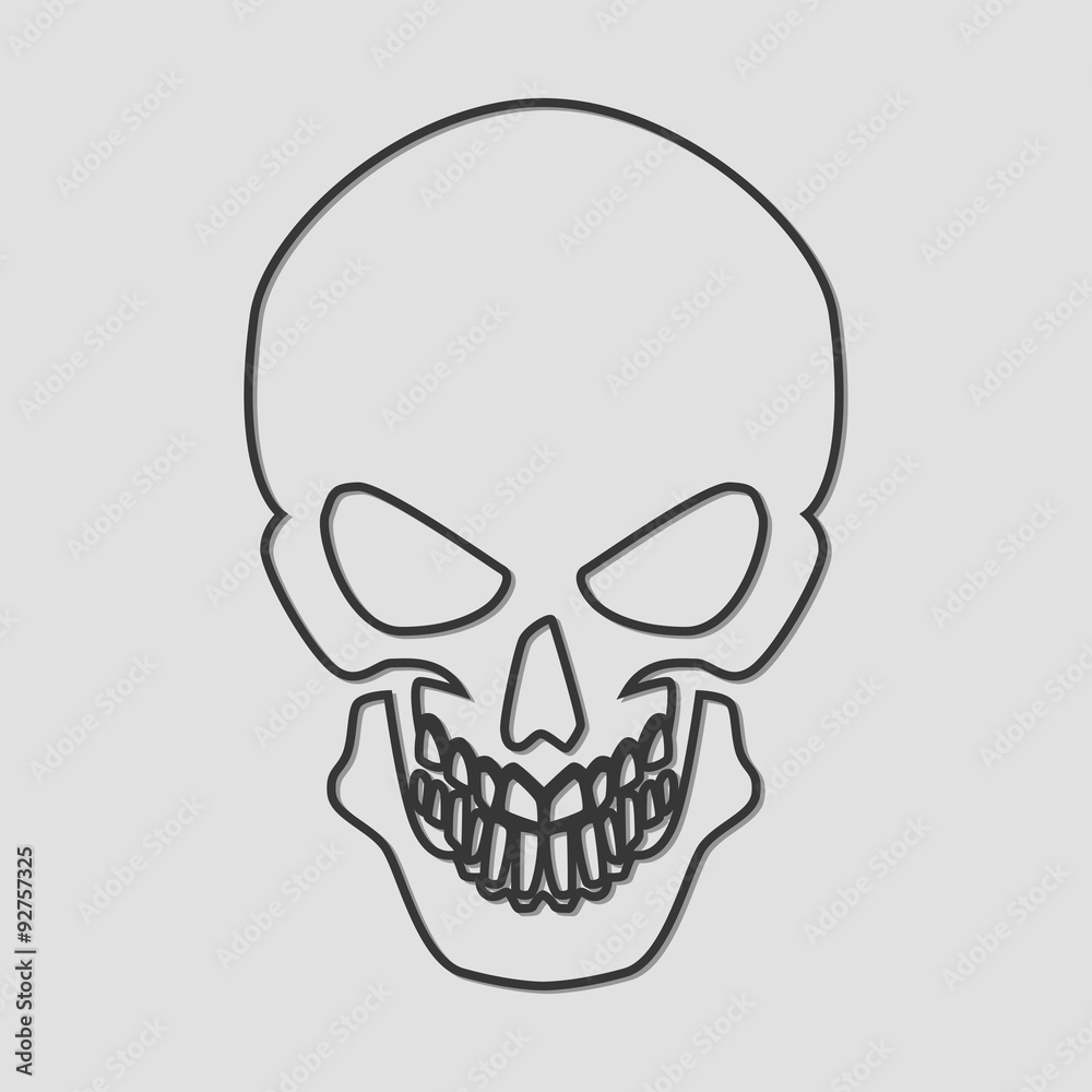 Fototapeta premium Skull