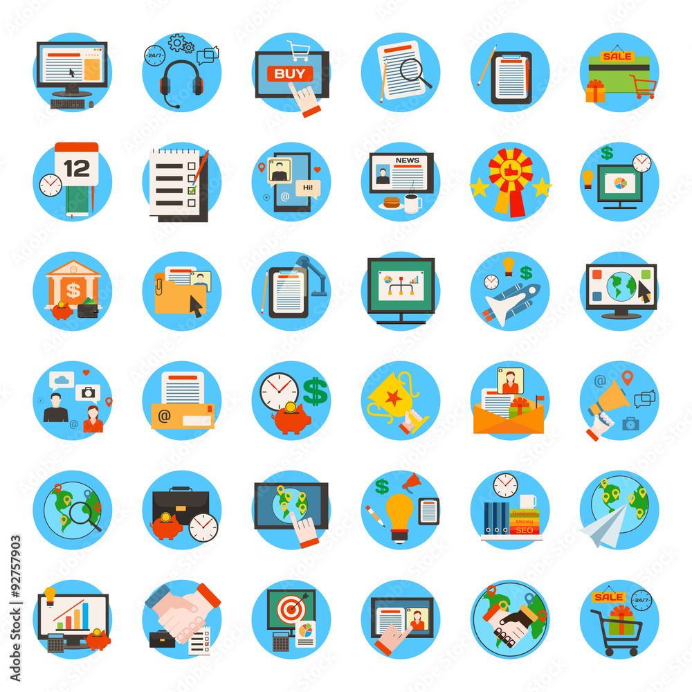 Mega collection of business, marketing, office and seo Mega collection of business, marketing, office and seo