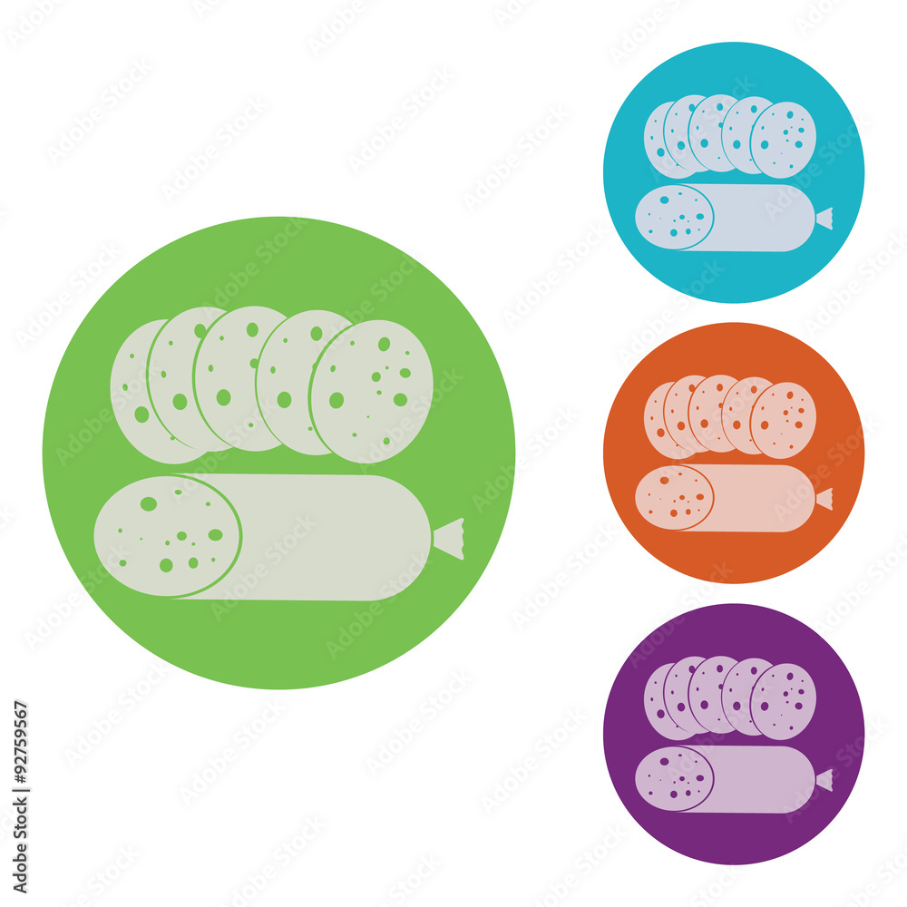 illustration of food icon illustration of food icon