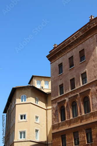Rome,Italy,Piazza Navona,houses. © natalia5555