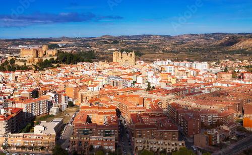 Top view of Alcaniz from hill © JackF