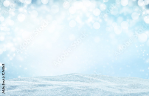 Winter abstract background © Jag_cz