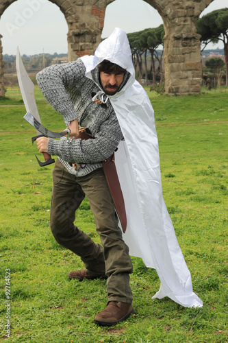 Medieval knight photo