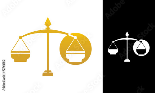 law firm logo vector
