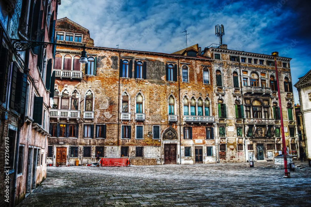 Obraz premium Campo San Maurizio in Venice