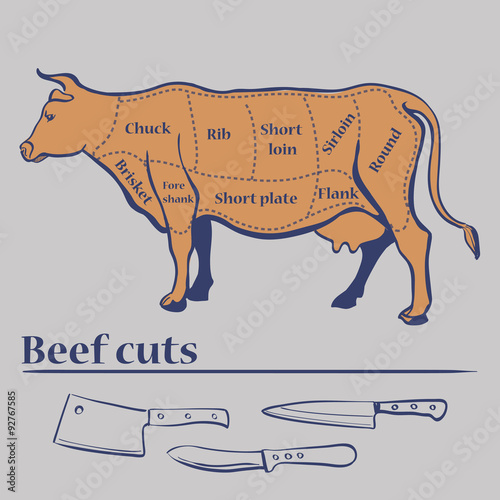 Vector cuts of cow