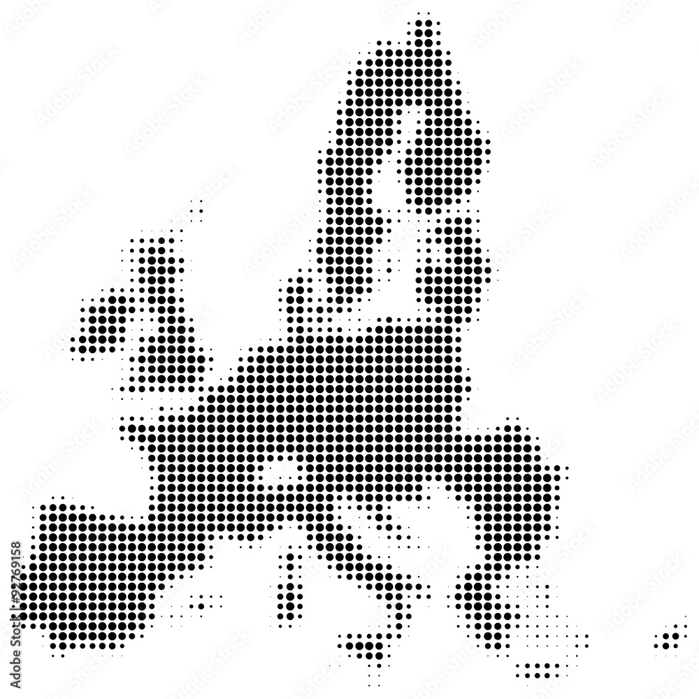 Carte de l'Union Européenne