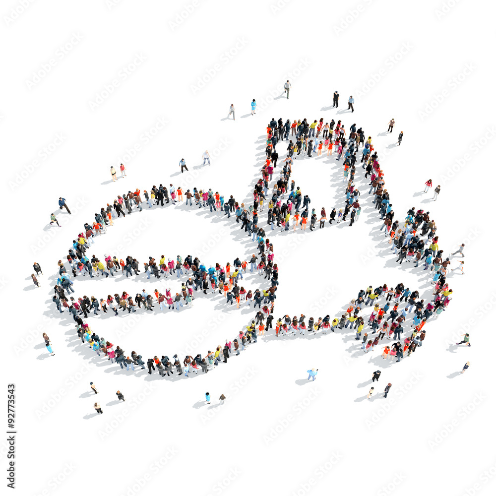 group people shape tractor group people shape tractor