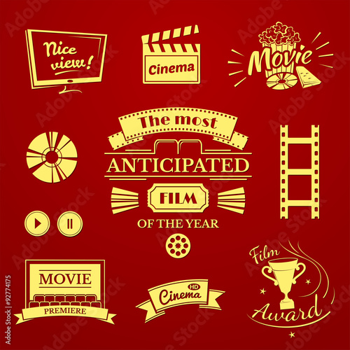 Movie signs set