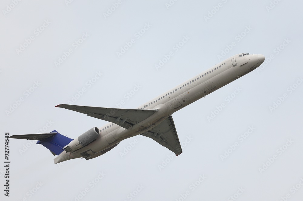Obraz premium Plane Climbing