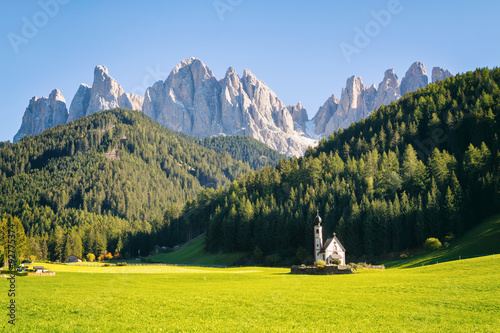 Canvas Print Geislergruppe  Südtirol - Gruppo delle Odle