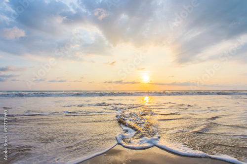 sand and beach sunset