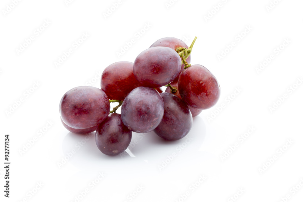 Grape on the white background. Fresh berry. Grape on the white background. Fresh berry.