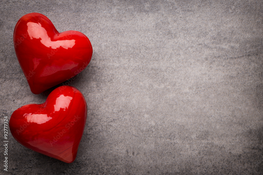 Red heart. Red heart.