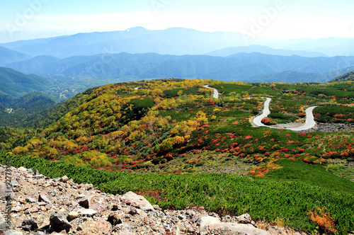 長野県 秋の乗鞍岳 乗鞍エコーラインの紅葉