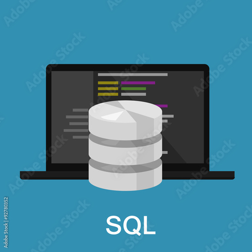 sql structured query language database search data code