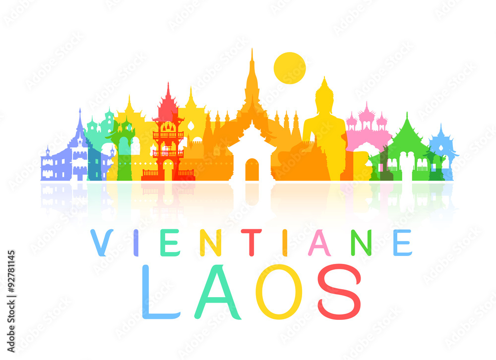 laos Travel Landmarks.