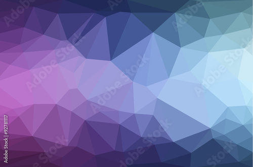 Abstract polygon geometric background.