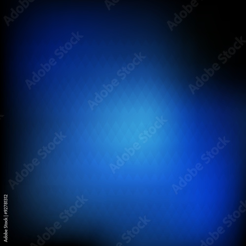 Vector : Abstract rhomnboids on blue background