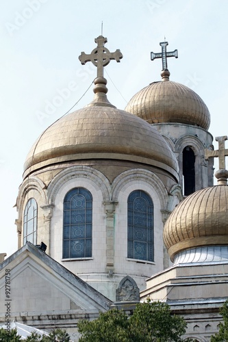 Купола кафедрального собора в Варне (Болгария) 