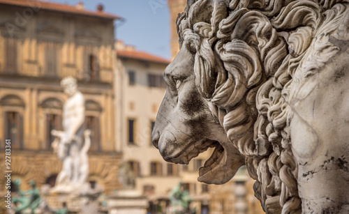Fototapeta Piazza della Signoria, Florencja