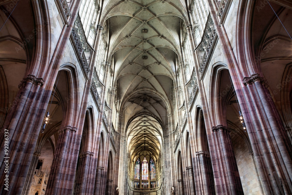 St Vitus Cathedral, Prague, Czech Republic