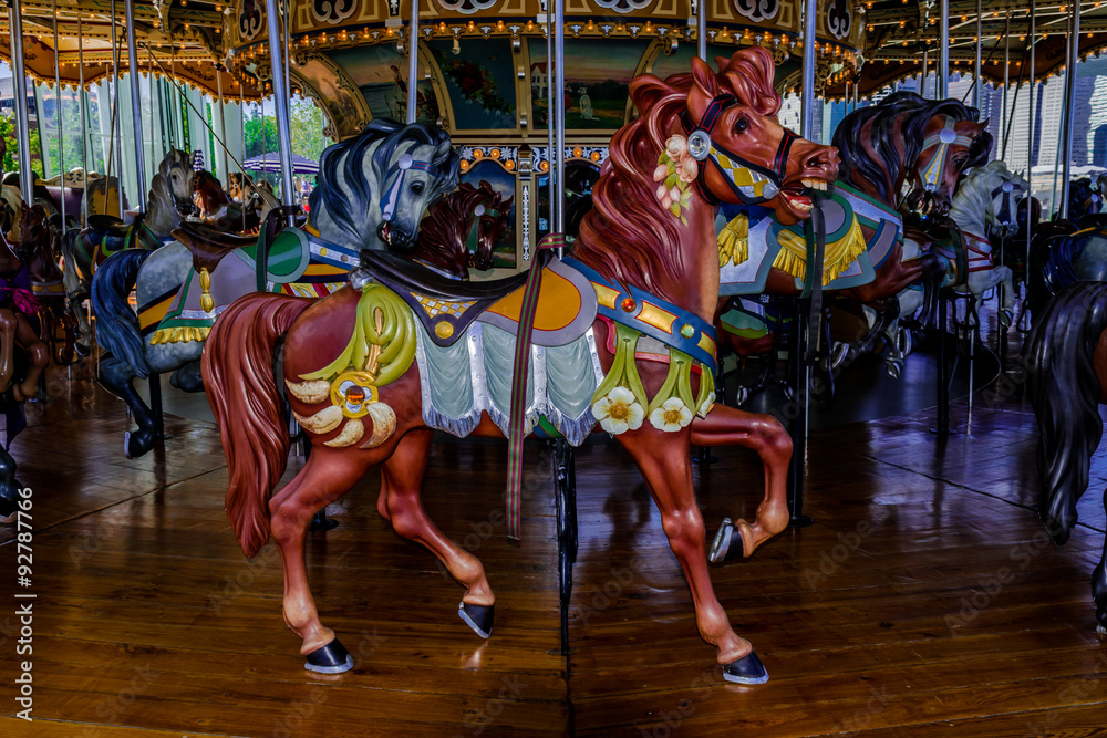 Horse Carousel NYC 2
