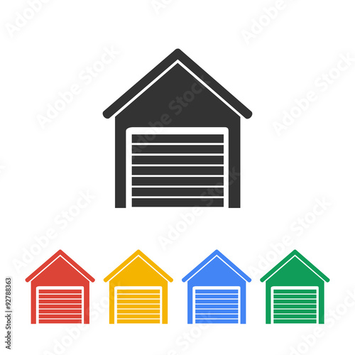 Garage icon.