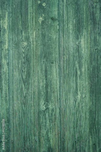 Green painted wood texture