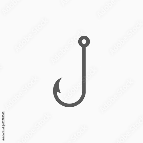 fish hook icon