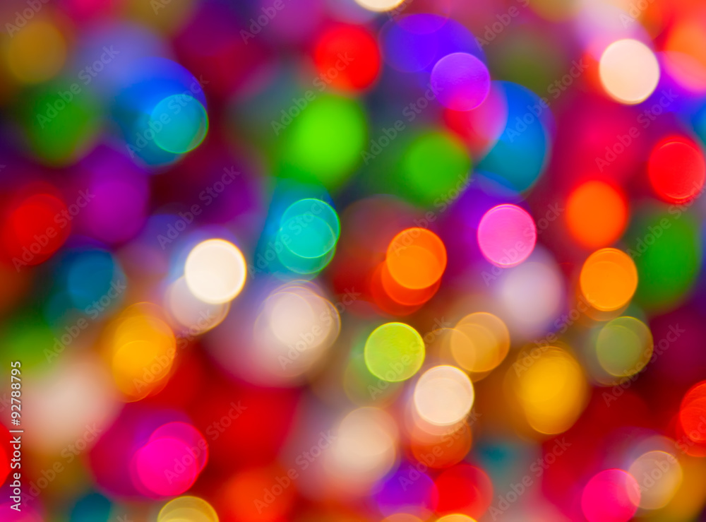 Fototapeta premium defocused ligths