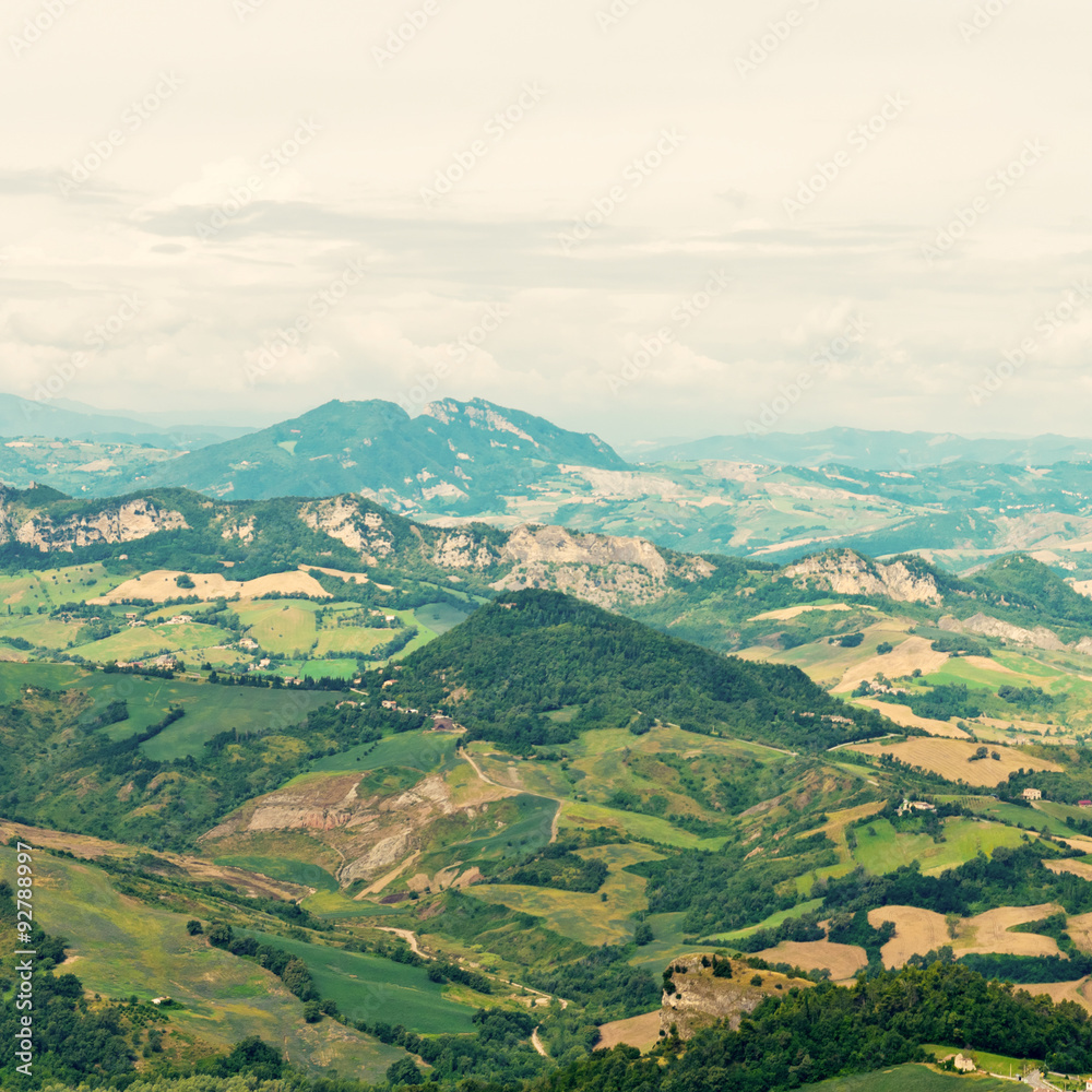 San Marino landscape.