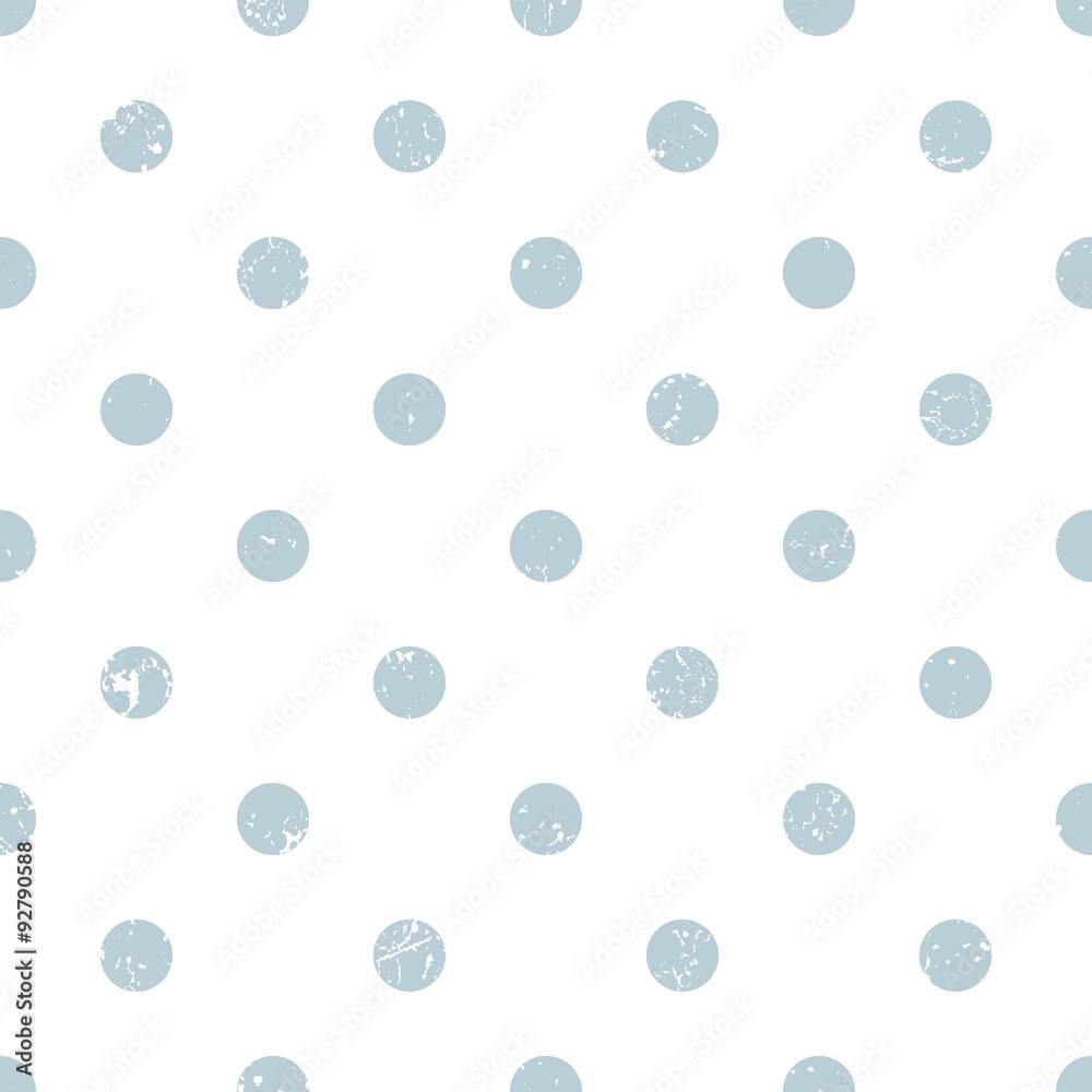 Polka dot seamless pattern. Retro print