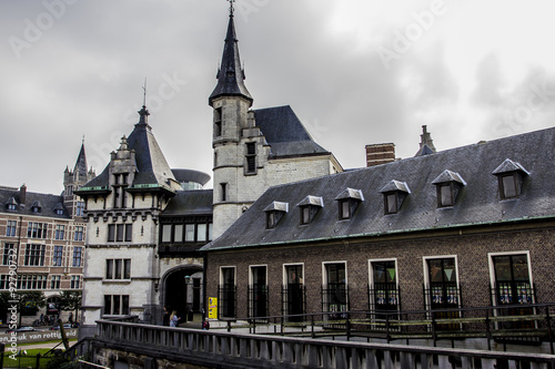 Interno del castello di Het Steen, Anversa, Belgio