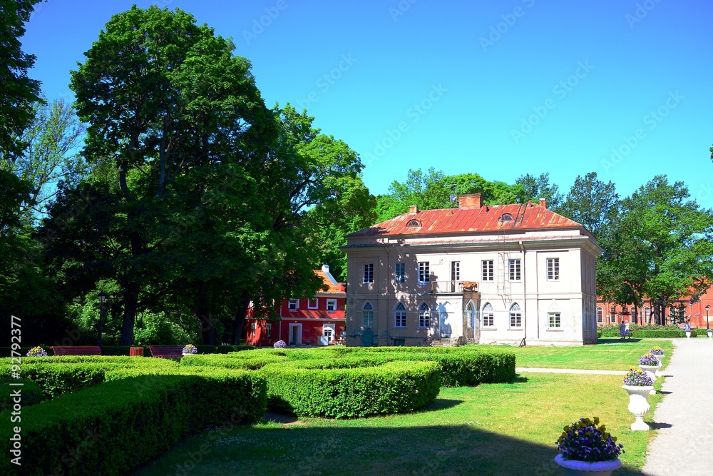 Raudondvaris Manor, is a Gothic-Renaissance gentry residence