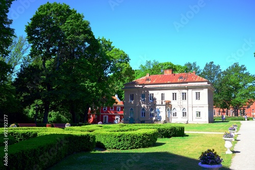 Raudondvaris Manor, is a Gothic-Renaissance gentry residence © bokstaz