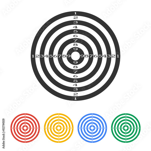 Vector target icon