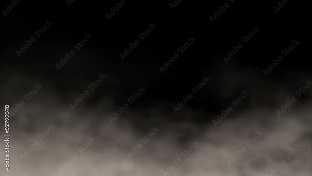 Video Background 1312: Billowing ground fog swirls and flows (Loop).