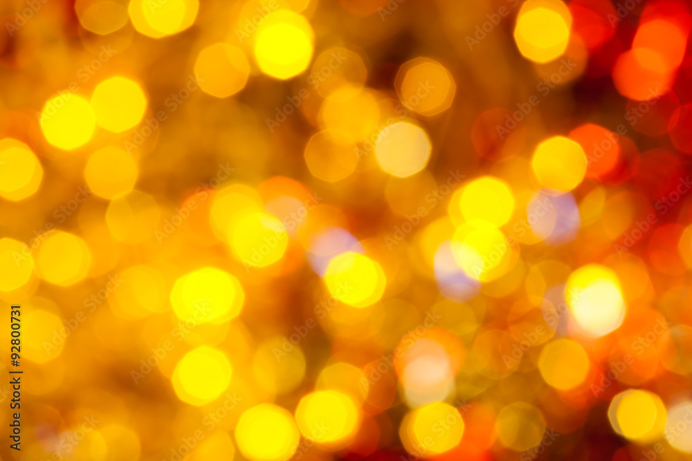 brown, yellow and red blurred Christmas lights brown, yellow and red blurred Christmas lights