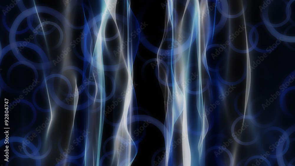 Obraz premium fantastic elegant wave design with background object