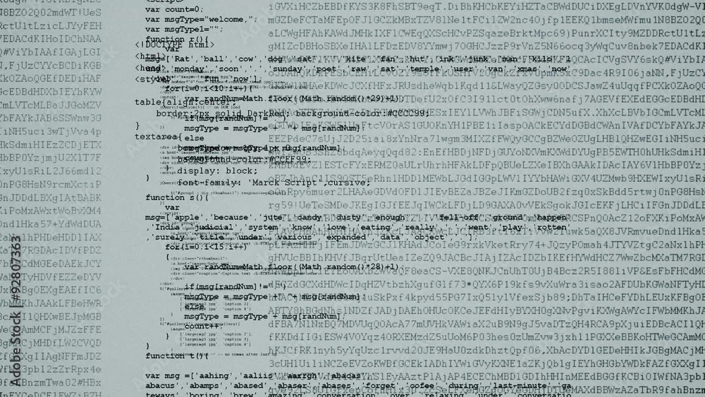 Camera move through pieces of software source code Camera move through pieces of software source code