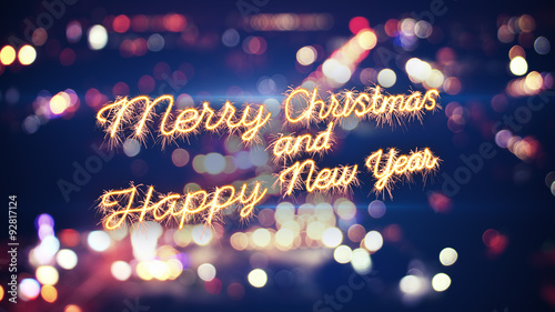 merry christmas sparkler gr...
