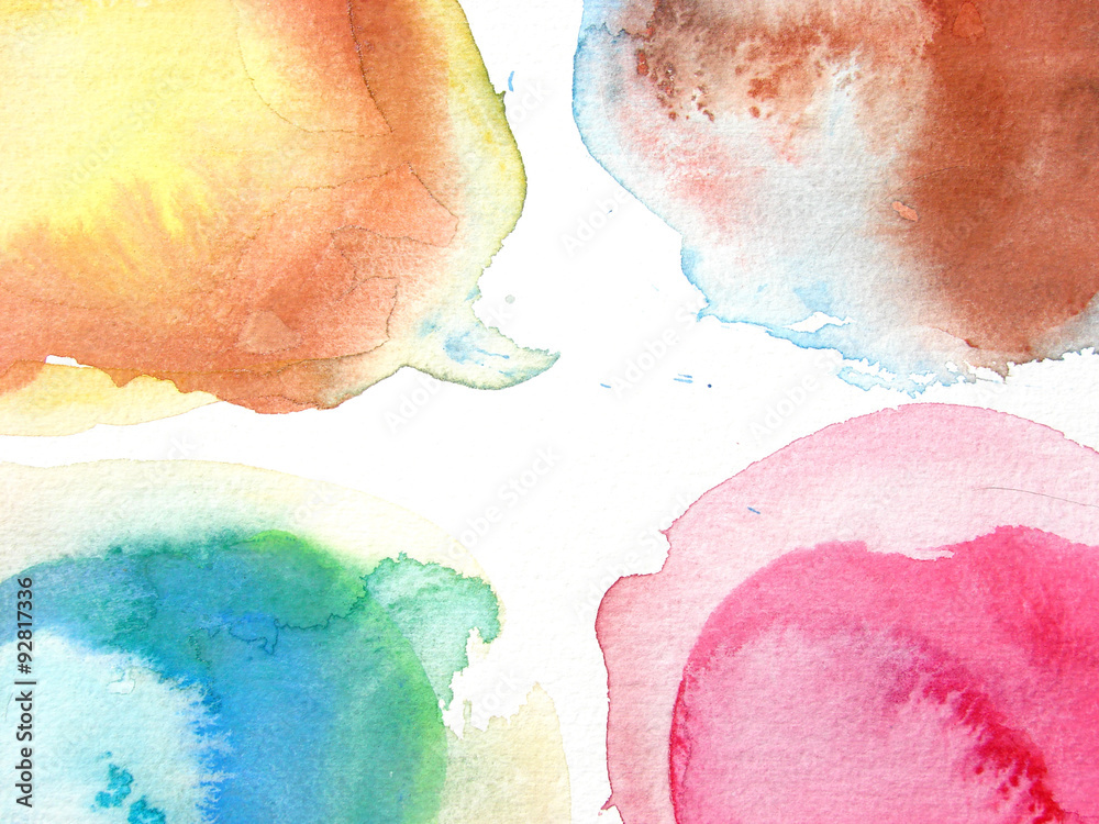 abstract watercolor background design wash