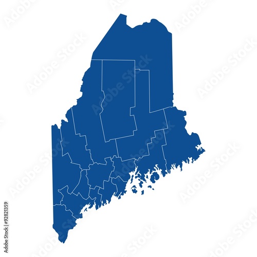 Map of Maine