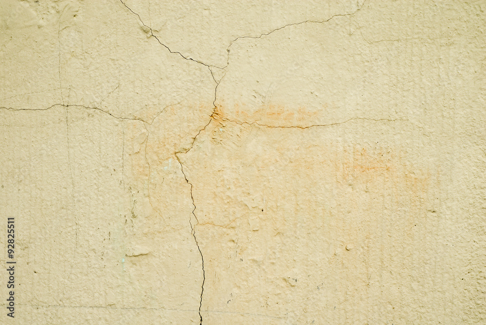 Obraz premium Textur weißer Putz mit Rissen